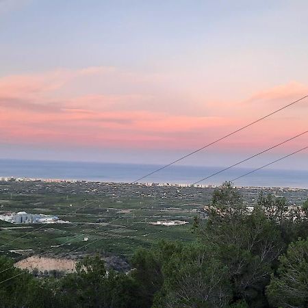 הוילה Castillo del Reboller Gaudir La Mar - Casa En Tossal Gros La Font D'En Carros מראה חיצוני תמונה