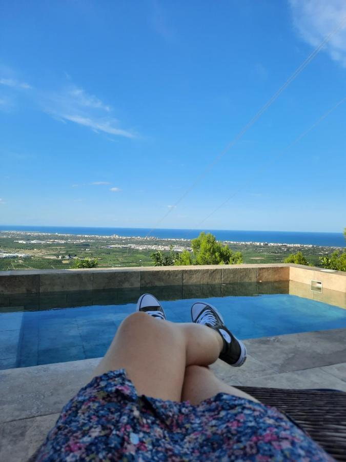 הוילה Castillo del Reboller Gaudir La Mar - Casa En Tossal Gros La Font D'En Carros מראה חיצוני תמונה