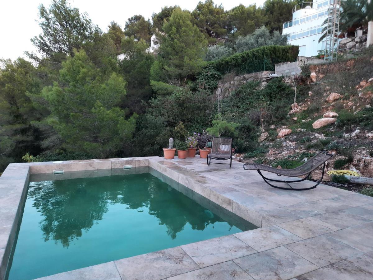 הוילה Castillo del Reboller Gaudir La Mar - Casa En Tossal Gros La Font D'En Carros מראה חיצוני תמונה
