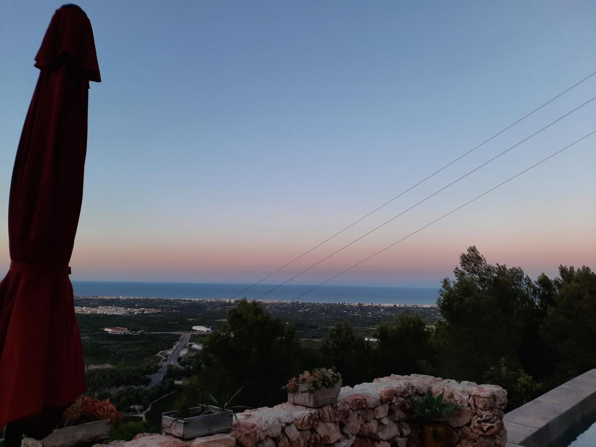 הוילה Castillo del Reboller Gaudir La Mar - Casa En Tossal Gros La Font D'En Carros מראה חיצוני תמונה