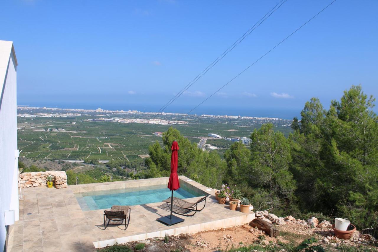 הוילה Castillo del Reboller Gaudir La Mar - Casa En Tossal Gros La Font D'En Carros מראה חיצוני תמונה