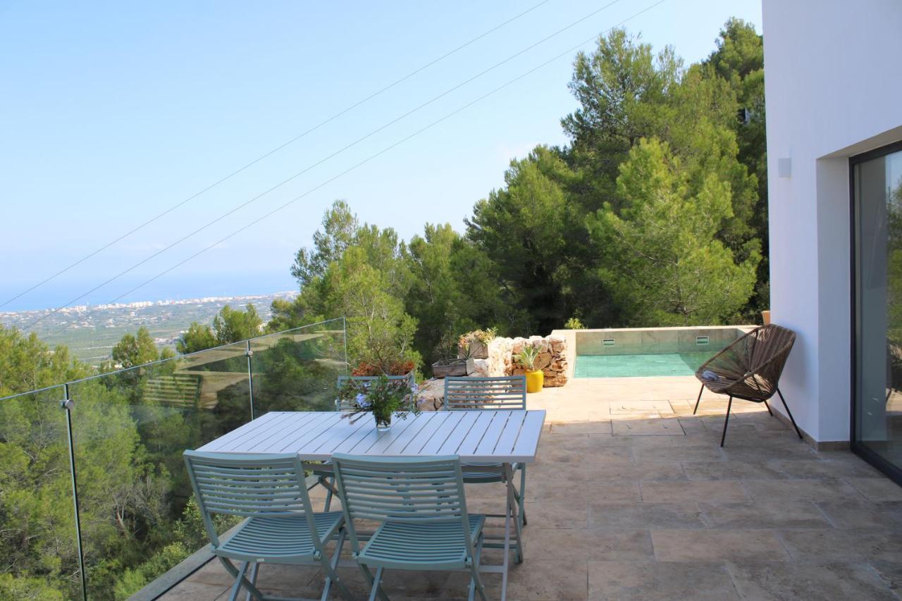 הוילה Castillo del Reboller Gaudir La Mar - Casa En Tossal Gros La Font D'En Carros מראה חיצוני תמונה